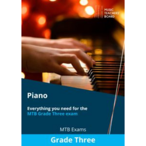 MTB Piano Grade 3 exam Handbook