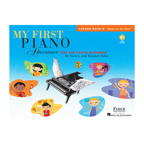 My First Piano Adventure – Lesson Book B (with CD)