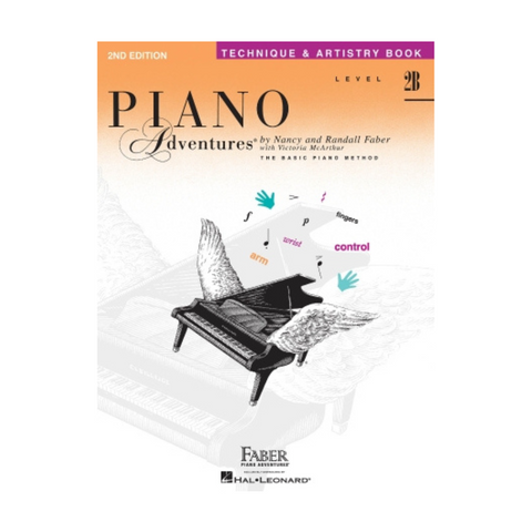 Faber Piano Adventures: Level 2B – Technique & Artistry Book