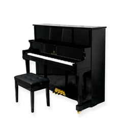 Heinrich HN-125E Upright Piano - Black