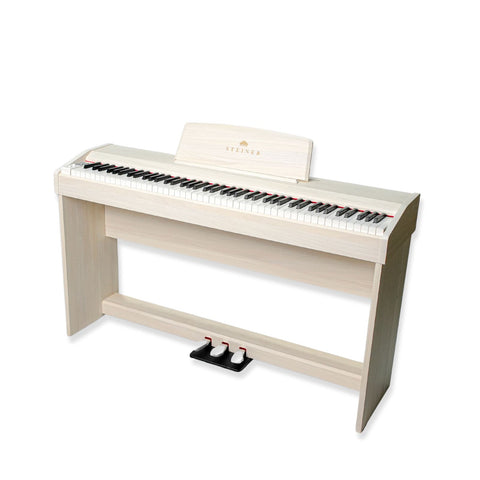 Steiner DP-450 Digital Piano - White Ash