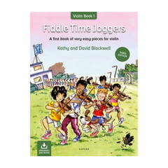 Oxford Violin Fiddle Time Joggers Book 1 - Third Edition | Melodica Music Store Dubai