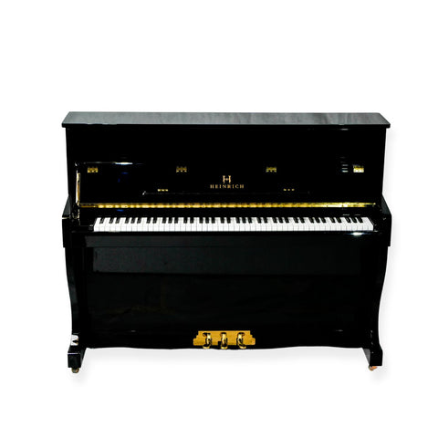Heinrich Upright Piano HN-110E – Polished Black