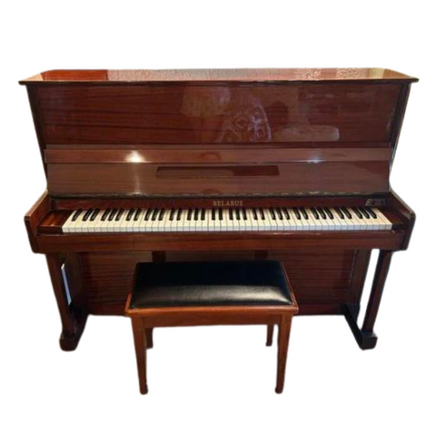 Belarus B& Upright Piano - Brown