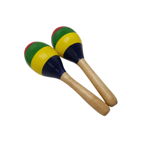 Maracas Shakers M8-2 Multi Colored - Medium