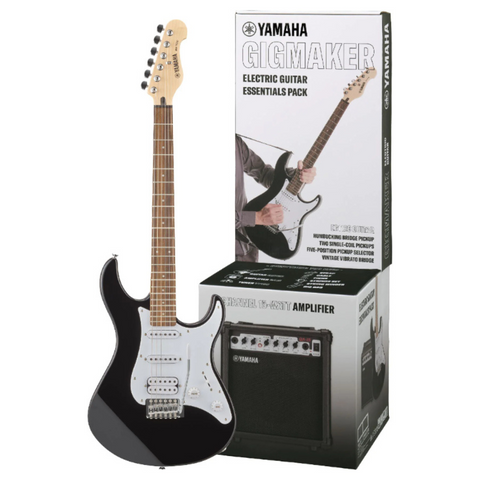 Yamaha EG112GPII Electric Guitar Pack BS 02 - Black