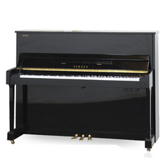 Yamaha YM5 Upright Piano - Black (Renewed) | Melodica Music Store Dubai