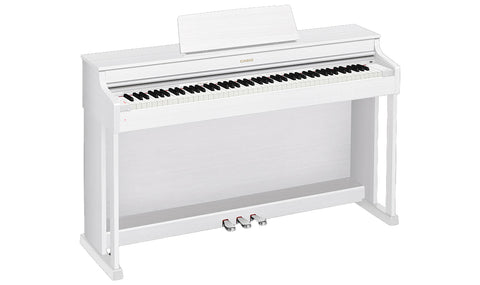 Casio AP-470 Digital Piano with Free Bench - White