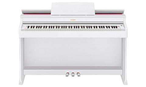 Casio AP-470 Digital Piano with Free Bench - White