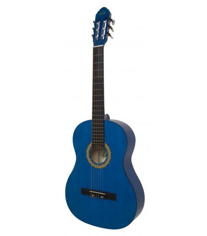 De Salvo CG44BL 4/4 Classical Guitar - Blue