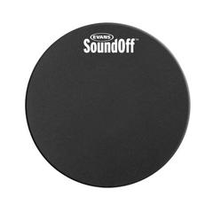 Evans SO13 SoundOff 13" Tom Mute - Black | Melodica Music Store Dubai