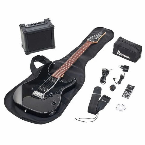 Ibanez IJRX20U-BKN Jumpstart Electric Guitar Pack - Black Night