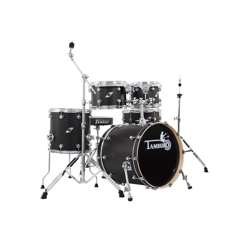 Tamburo Formula Series 22" Drum Kit – Satin Black