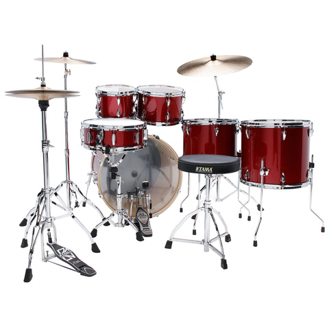 Tama Imperialstar IP62H6W-BRM 6pcs Drum Kit with Hardware