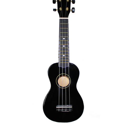 Steiner UK-21 Soprano Ukulele - Black