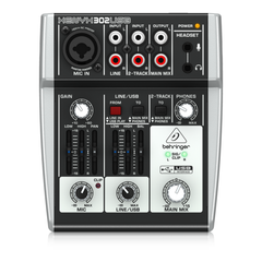 Behringer XENYX 302USB Premium 5 CH-Input Mixer | Melodica Music Store Dubai