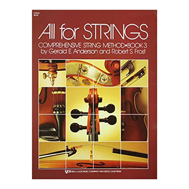 Hal Leonard Violin All for Strings Book 3