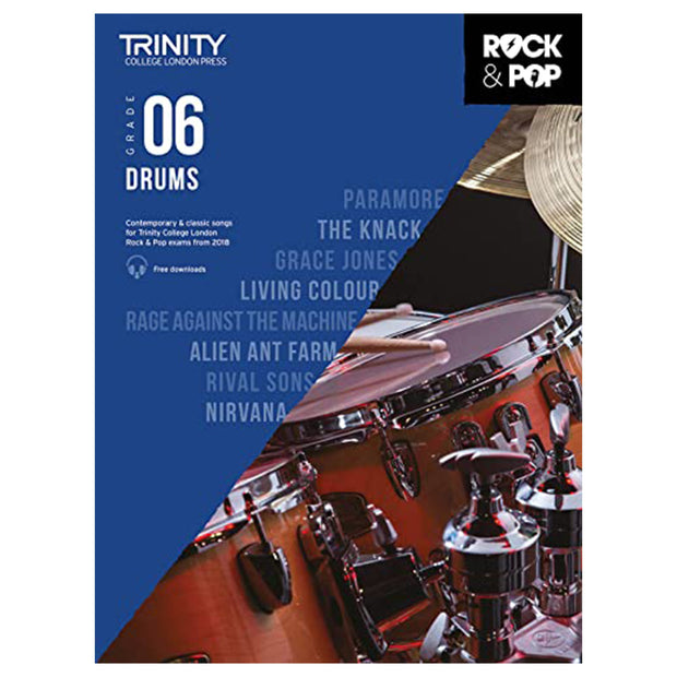 Trinity Rock & Pop Drums Gr.6 - 2018