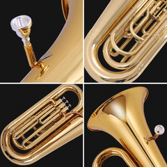 YGY 3 Piston Tuba 3/4 size