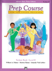 Alfred Piano Prep Course Technic Book Level D | Melodica Music Store Dubai