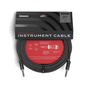 D'Addario Instrument Cable PW-AMSG-20 20 ft Black