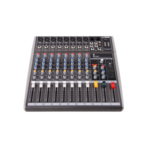 8 Channel Mixer with USB/BT 16 DSP