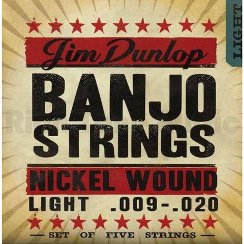 Dunlop Banjo-Nkl Light-5/Set DJN0920