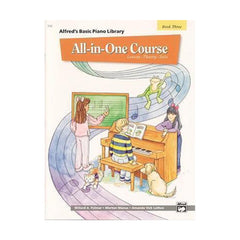 Alfred Basic Piano All In One Course Book 3 | Melodica Music Store Dubai