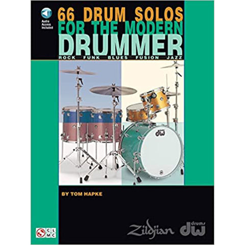 Hal Leonard Drums 66 Solos for the Modern Drummer W/CD