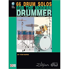 Hal Leonard Drums 66 Solos for the Modern Drummer W/CD | Melodica Music Store Dubai