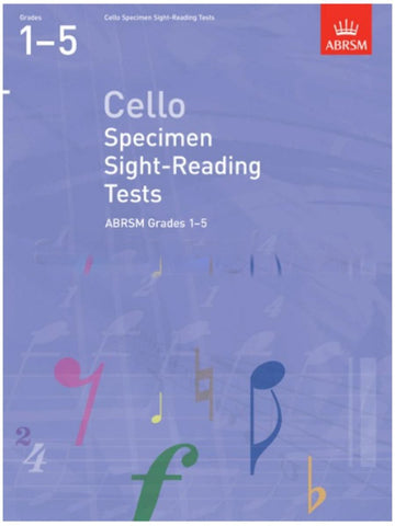 ABRSM Cello Specimen Sight Test Grade 1-5 2011