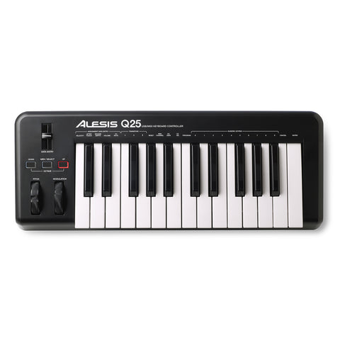 Alesis Q25 25-Key USB/MIDI Keyboard Controller