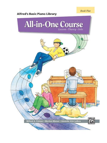 Alfred's Piano All in 1 Course Book 5