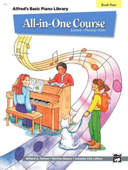 Alfred's Piano Music Lesson Course Book 4 A | Melodica Music Store Dubai