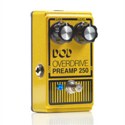 DOD Guitar Pedal Overdrive Pre Amp 250 Yellow