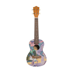 Bamboo U-23 Concert Ukulele Candy With Bag | Melodica Music Store Dubai