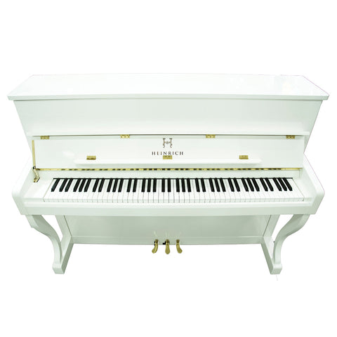 Heinrich Upright Piano HU-110 - White