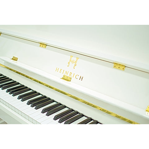 Heinrich Upright Piano HU-110 - White