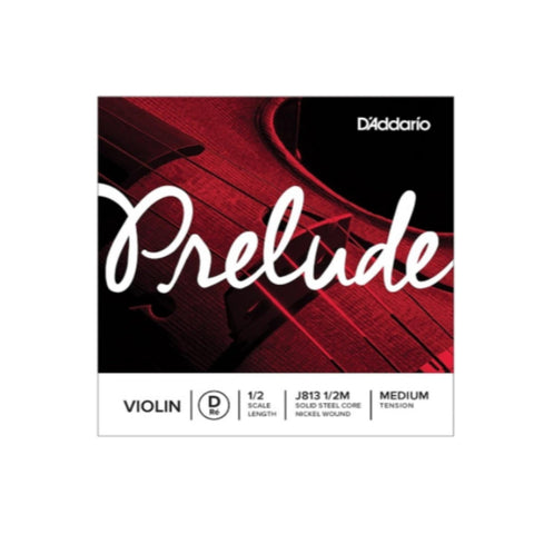 D'Addario Violin Single String Core Dre J813 1/2