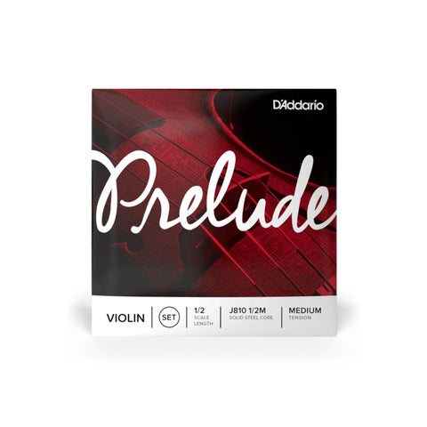 D'Addario Violin Strings Prelude J810M 1/2M