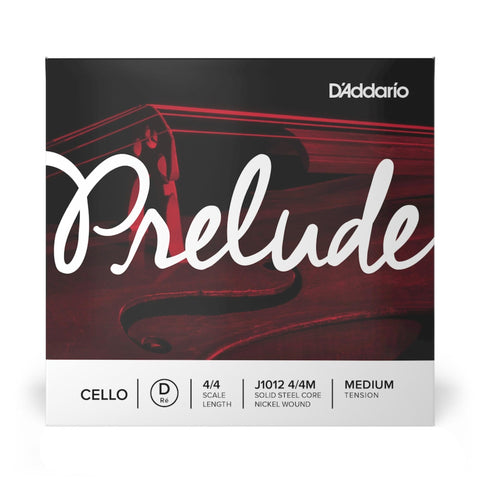 D' Addario Prelude Cello 4/4 D Single String -J1012