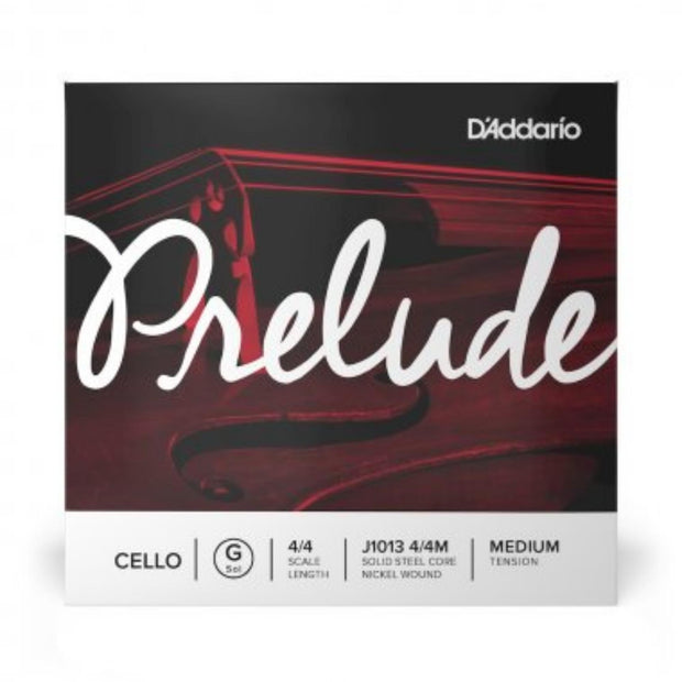 D'addario Prelude Cello 4/4 G Single String-J1013
