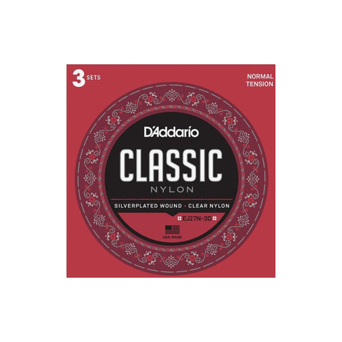 D' Addario SET STUDENT CLR/SILVER NORM - EJ27N