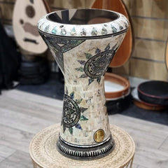 Gawharet El Fan Darbuka BP-1000SJ 23CM with Bag, tuner, head | Melodica Music Store Dubai