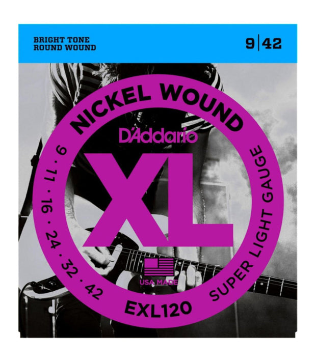 D'Addario Electric Guitar Strings - XL Sup Lite EXL120