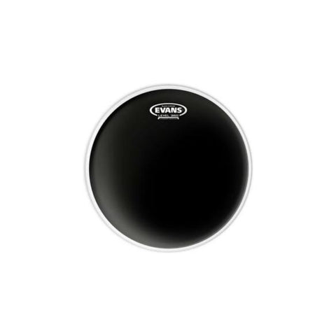 Evan TT10CHR - 2 Plat Black Chrome Drumhead - 10