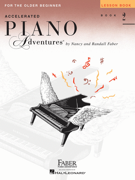 Faber Piano Adventures Piano Accelerated Lesson Book 2