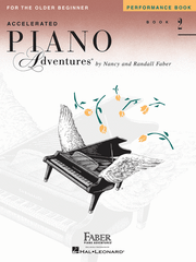 Faber Piano Adventures: Accelerated Performance Book 2 | Melodica Music Store Dubai