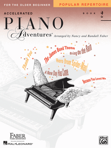 Faber Piano Adventures Piano Accelerated Popular Repertoire Book 2