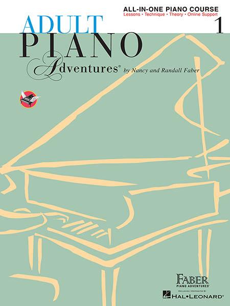 Hal Leonard Adult Piano Adventures All In One Course Book 1